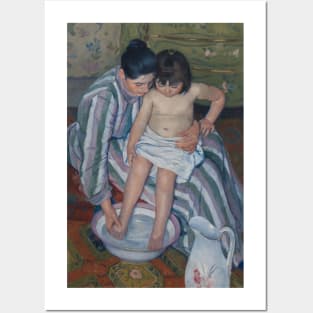 The Child's Bath by Mary Cassatt Posters and Art